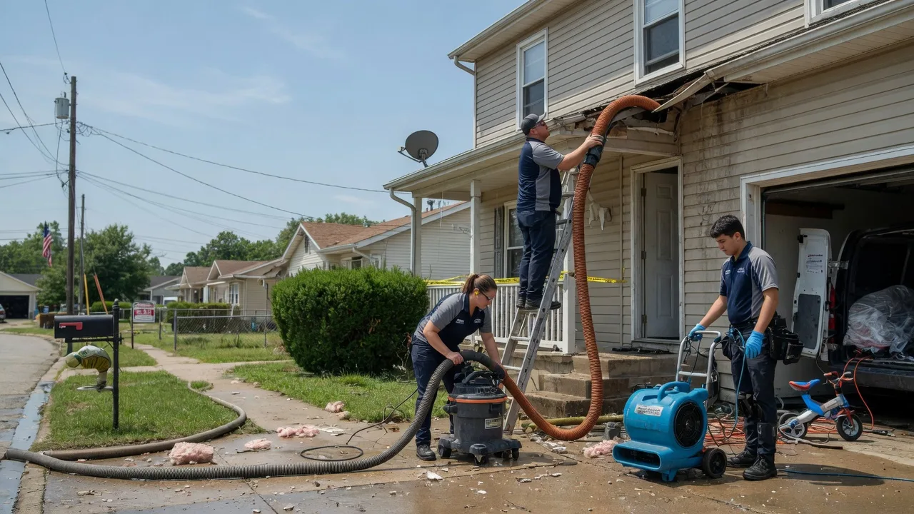 Water Damage Restoration in Fillmore, IL near me